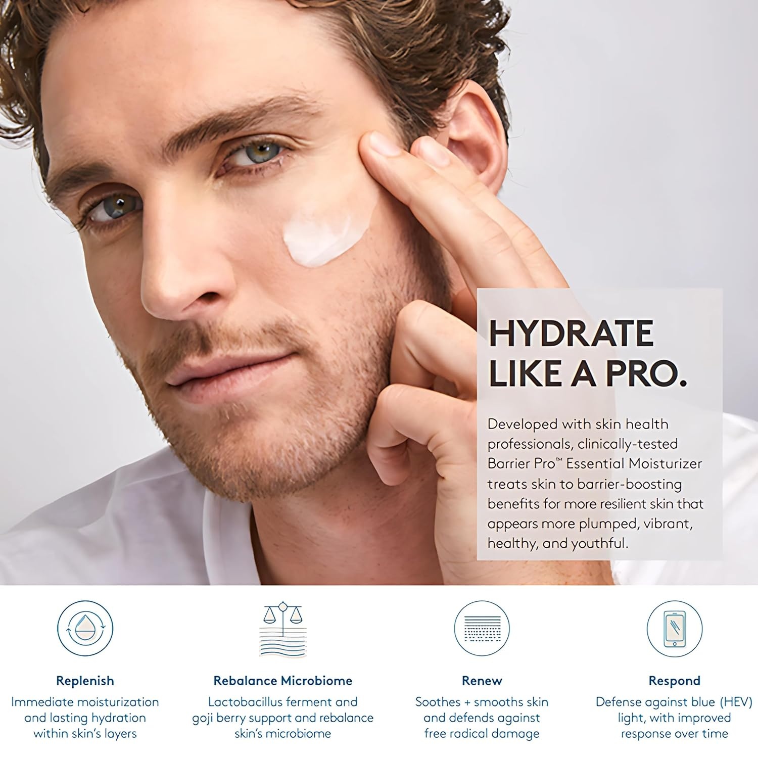 image:imageColorescience Barrier Pro ESSENTIAL MOISTURIZER 17oz for strengthening skin barrier balancing the microbiome amp refining texture