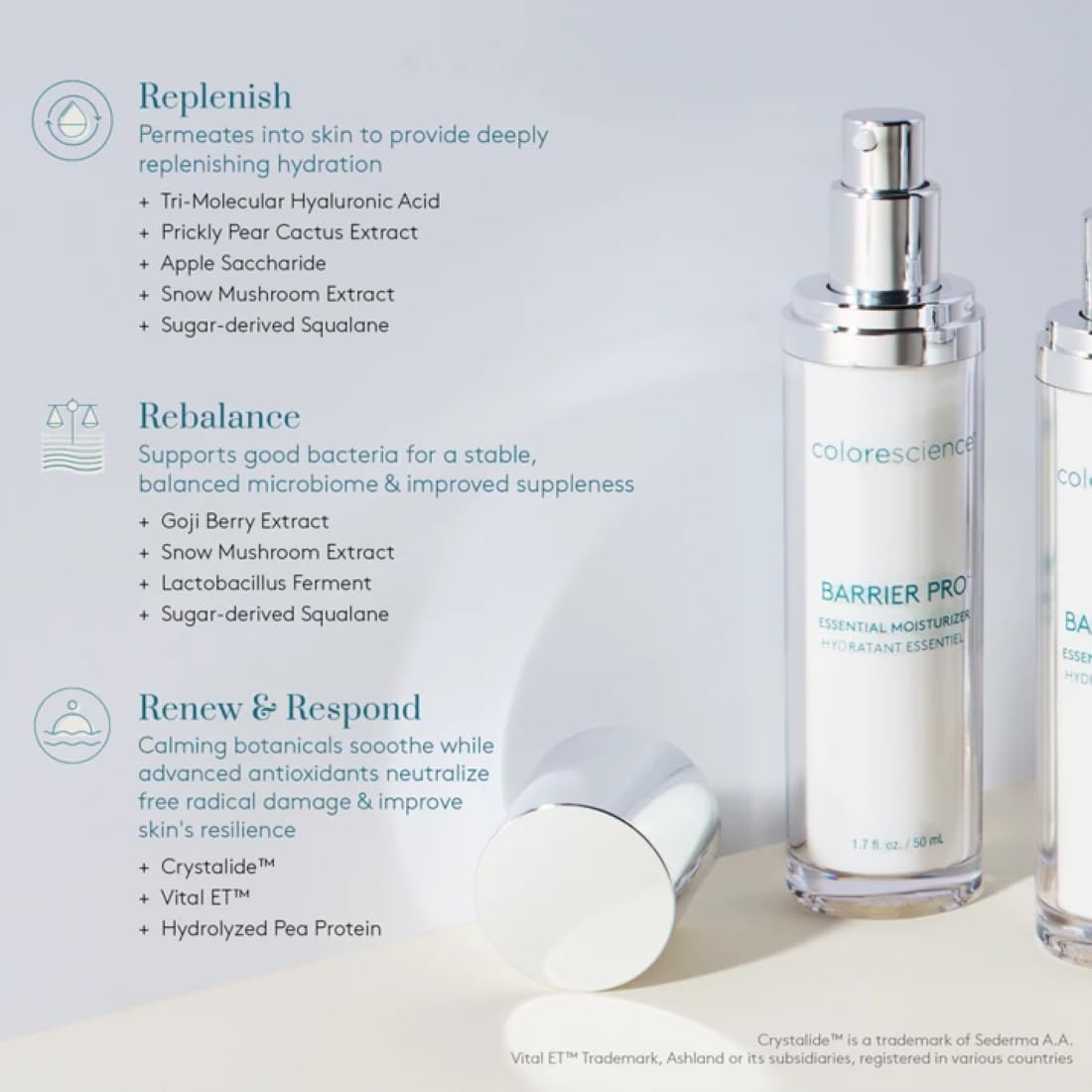 image:imageColorescience Barrier Pro ESSENTIAL MOISTURIZER 17oz for strengthening skin barrier balancing the microbiome amp refining texture