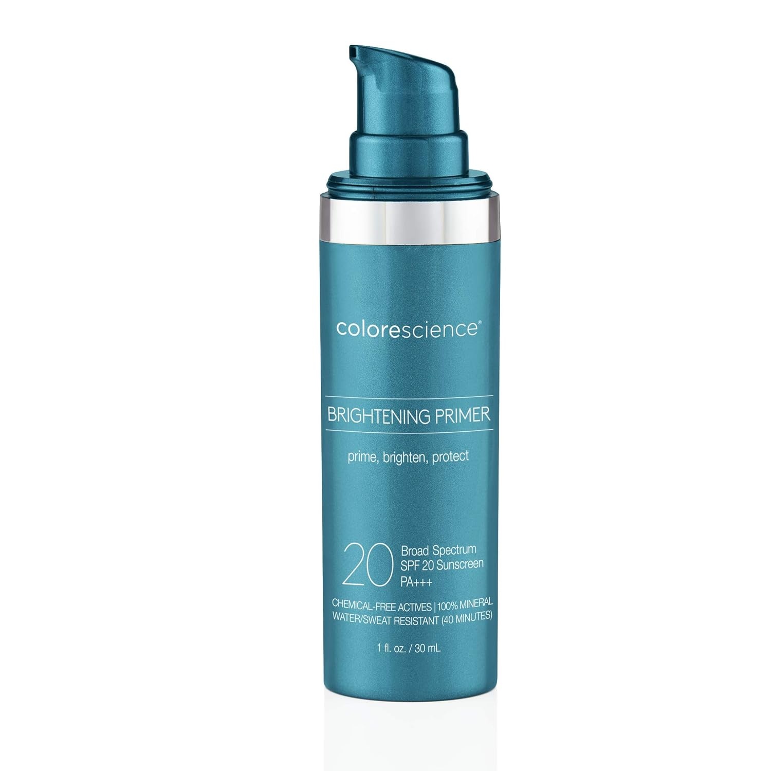 image:imageColorescience Brightening Primer SPF 20 Water Resistant Mineral Sunscreen Unscented 1 Fl Oz Pack of 1