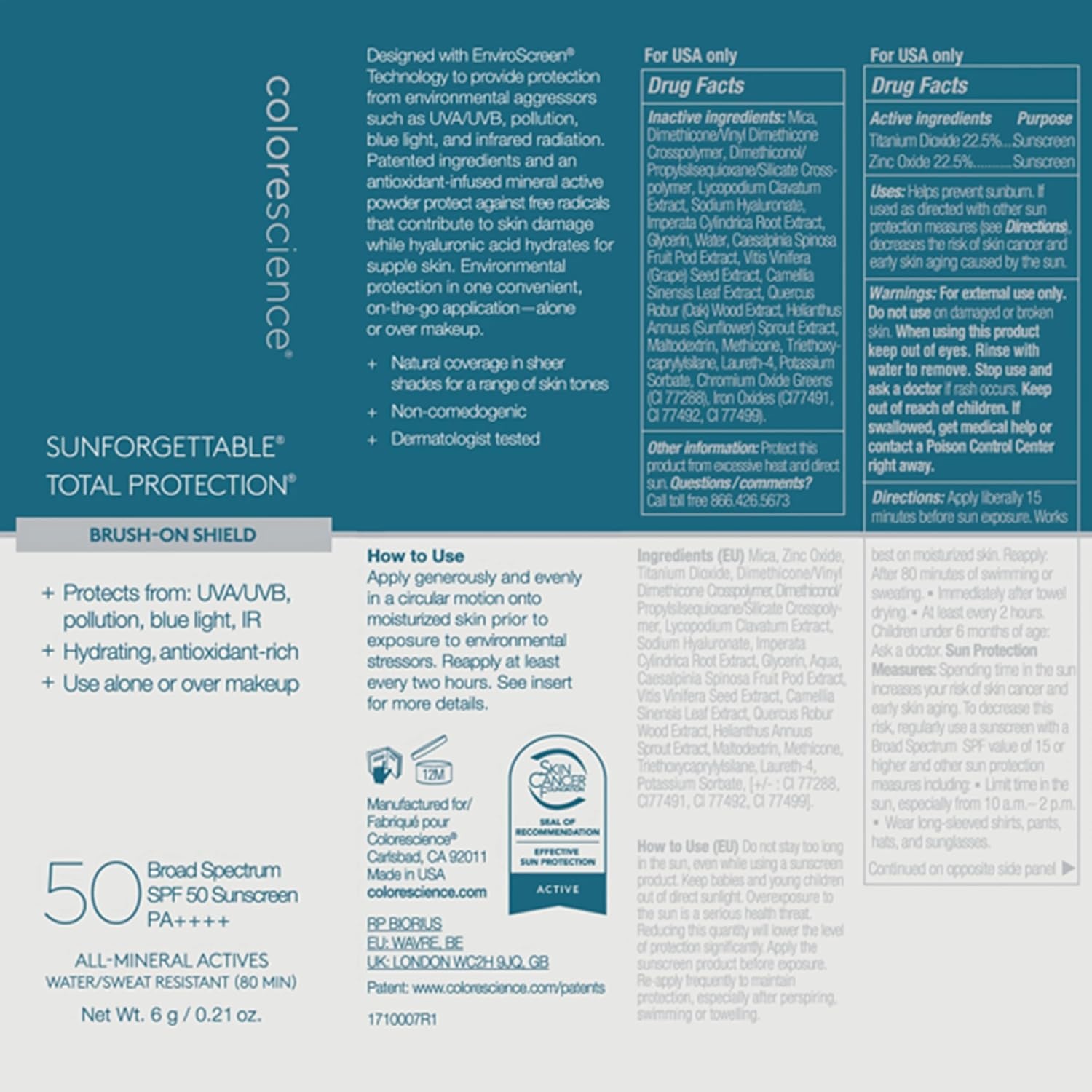 image:imageColorescience BrushOn Sunscreen Mineral Powder for Sensitive SkinDeep