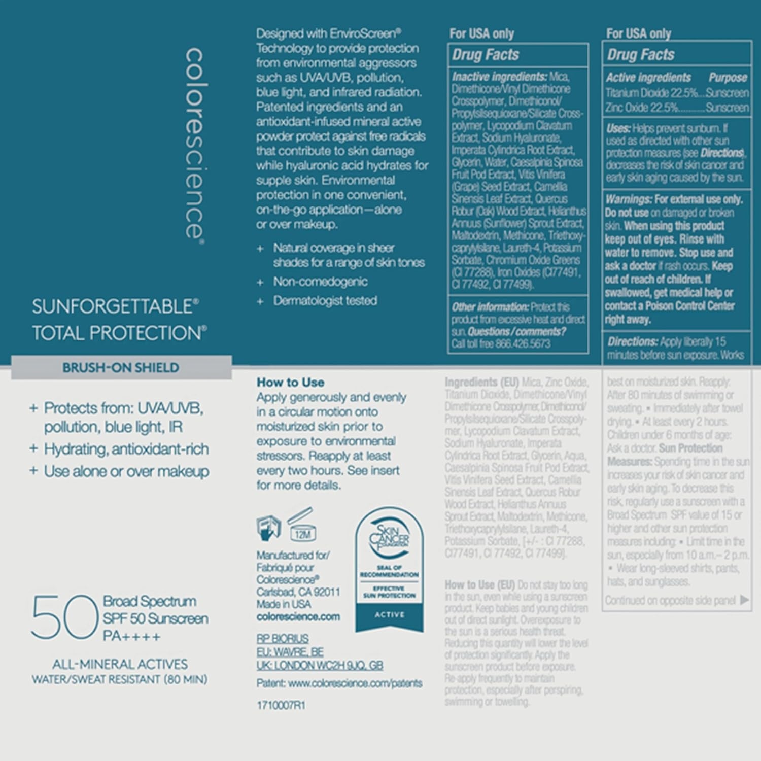 image:imageColorescience BrushOn Sunscreen Mineral Powder for Sensitive SkinFair Multipack