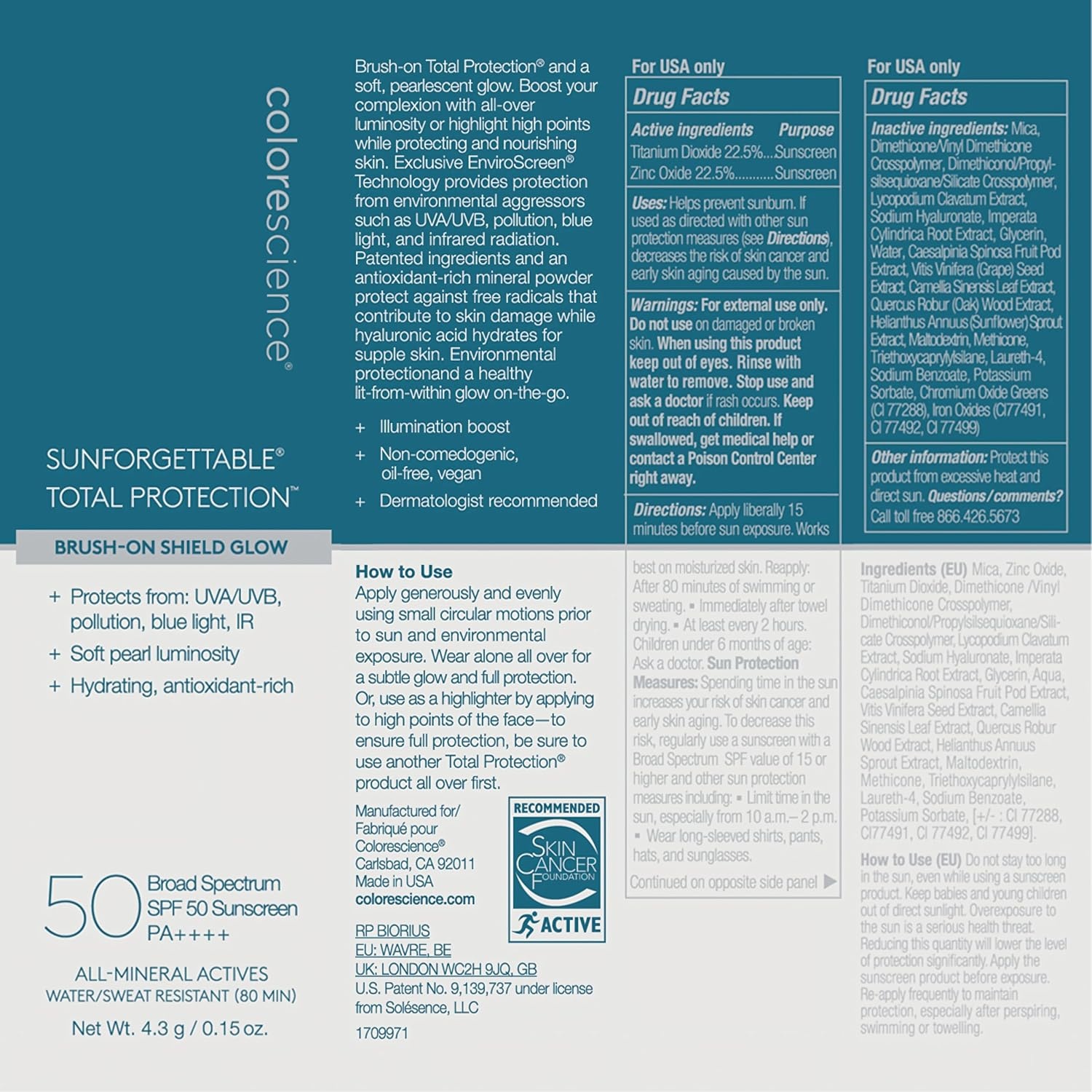 image:imageColorescience BrushOn Sunscreen Mineral Powder for Sensitive SkinGlow