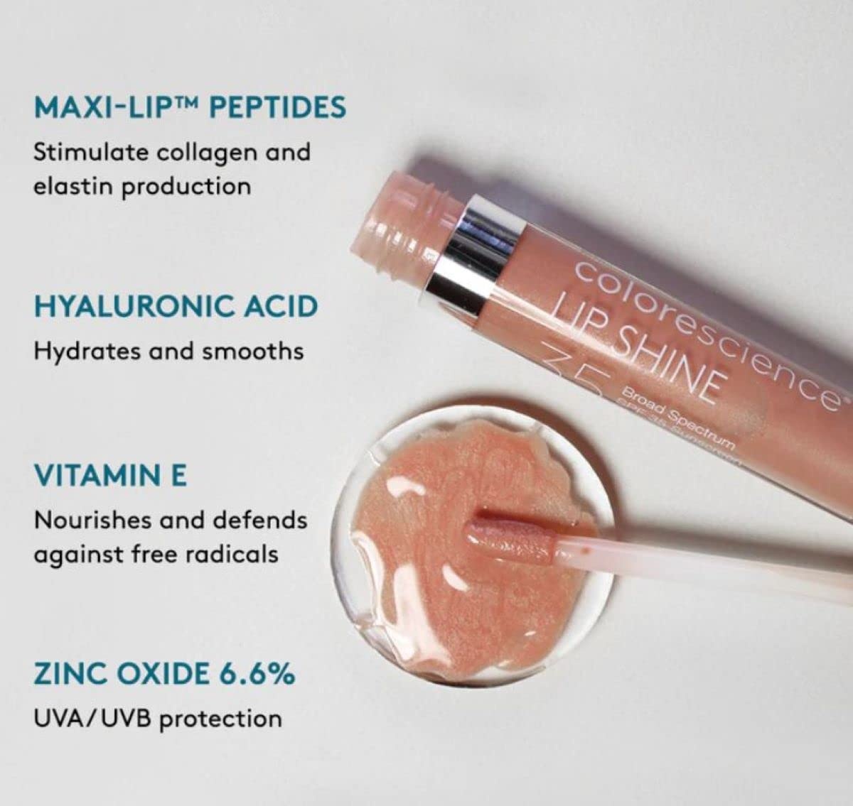 image:imageColorescience Sunforgettable Lip Shine SPF 35Champagne