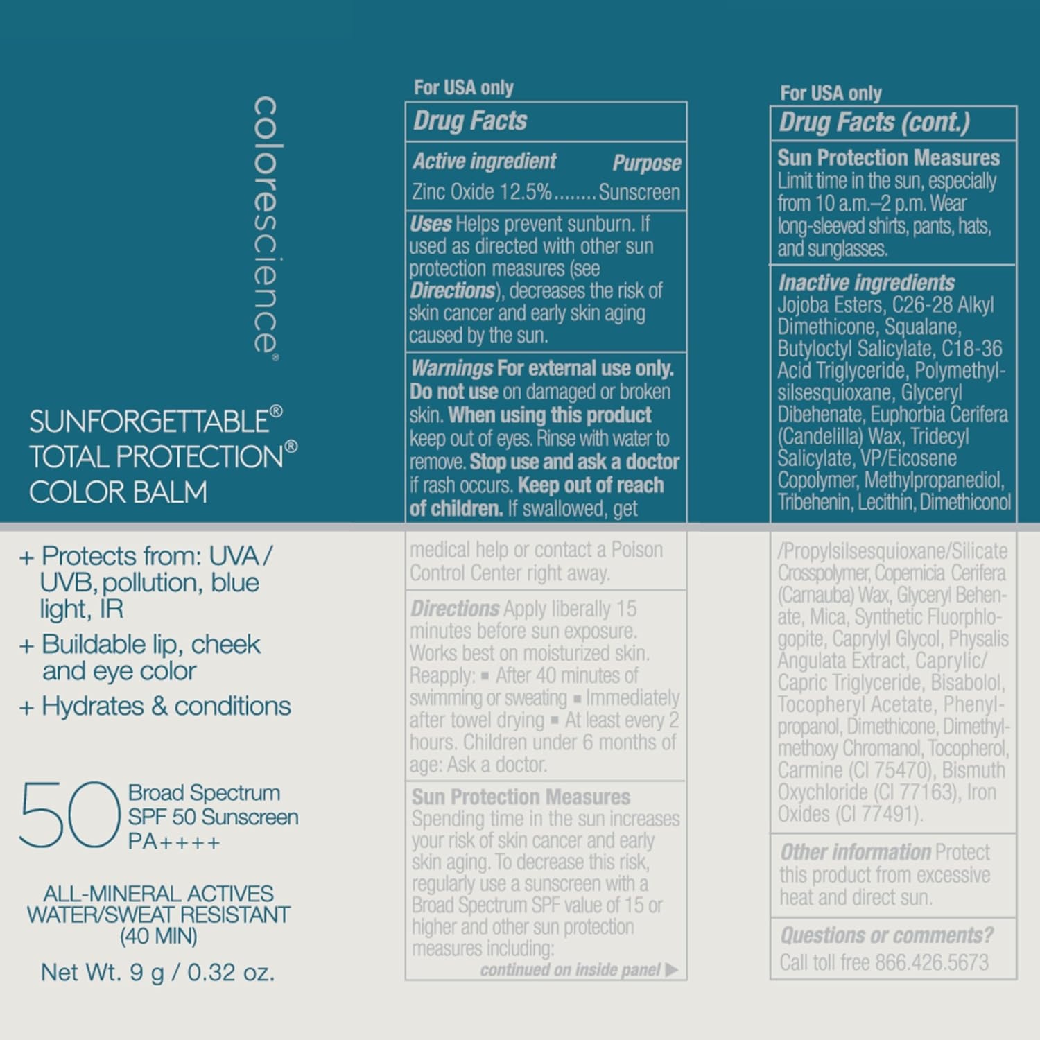 image:imageColorescience Sunforgettable Total Protection Color Balm SPF 50 Mineral Broad Spectrum Buildable Lip amp Cheek ColorBerry