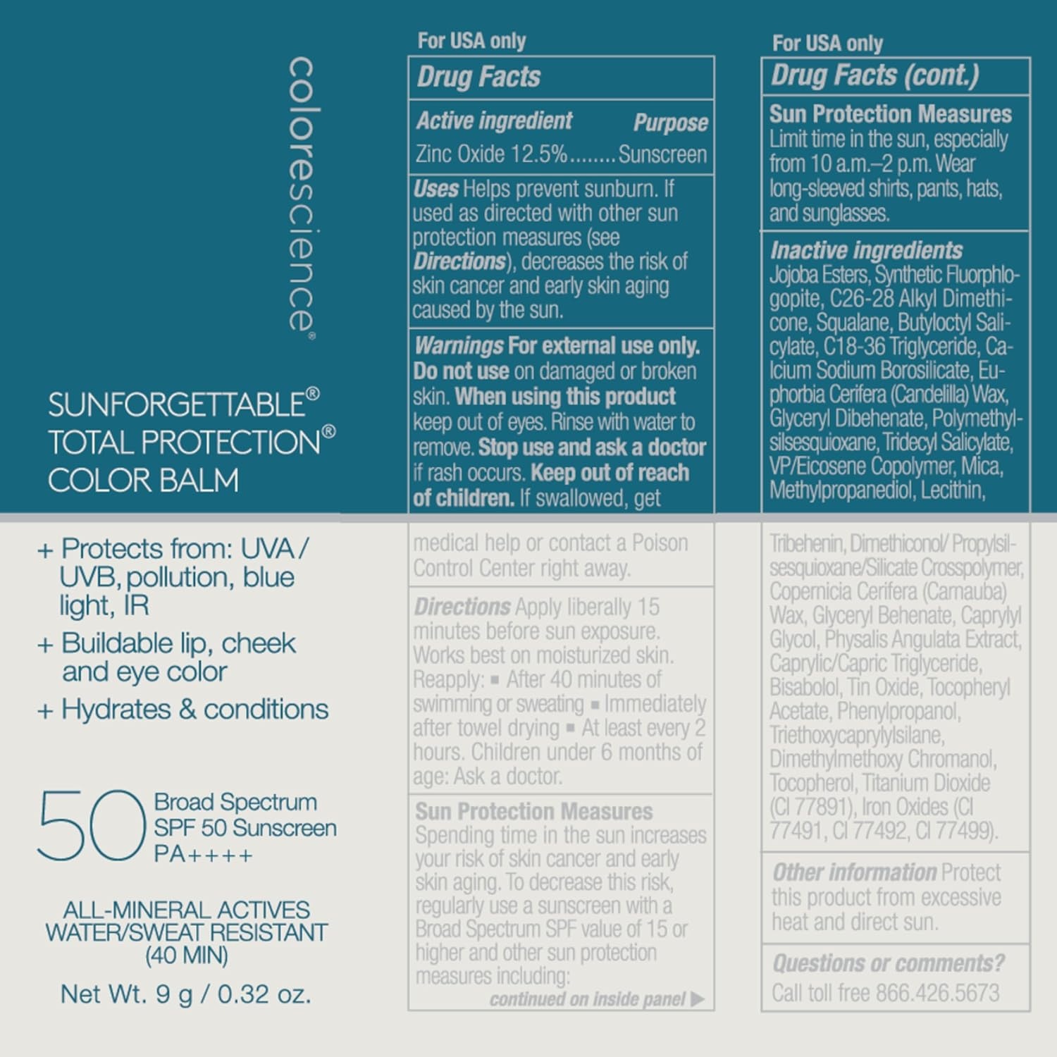 image:imageColorescience Sunforgettable Total Protection Color Balm SPF 50 Mineral Broad Spectrum Buildable Lip amp Cheek ColorGlow