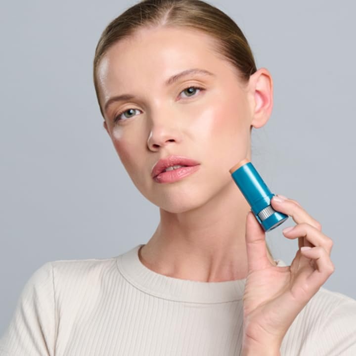 image:imageColorescience Sunforgettable Total Protection Color Balm SPF 50 Mineral Broad Spectrum Buildable Lip amp Cheek ColorGlow