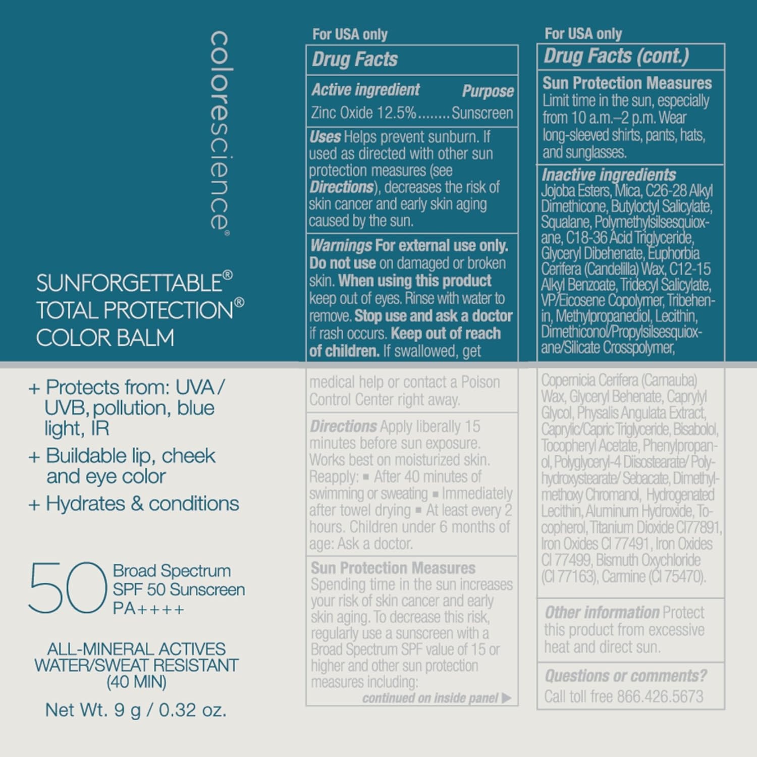 image:imageColorescience Sunforgettable Total Protection Color Balm SPF 50 Mineral Broad Spectrum Buildable Lip amp Cheek ColorSavanna