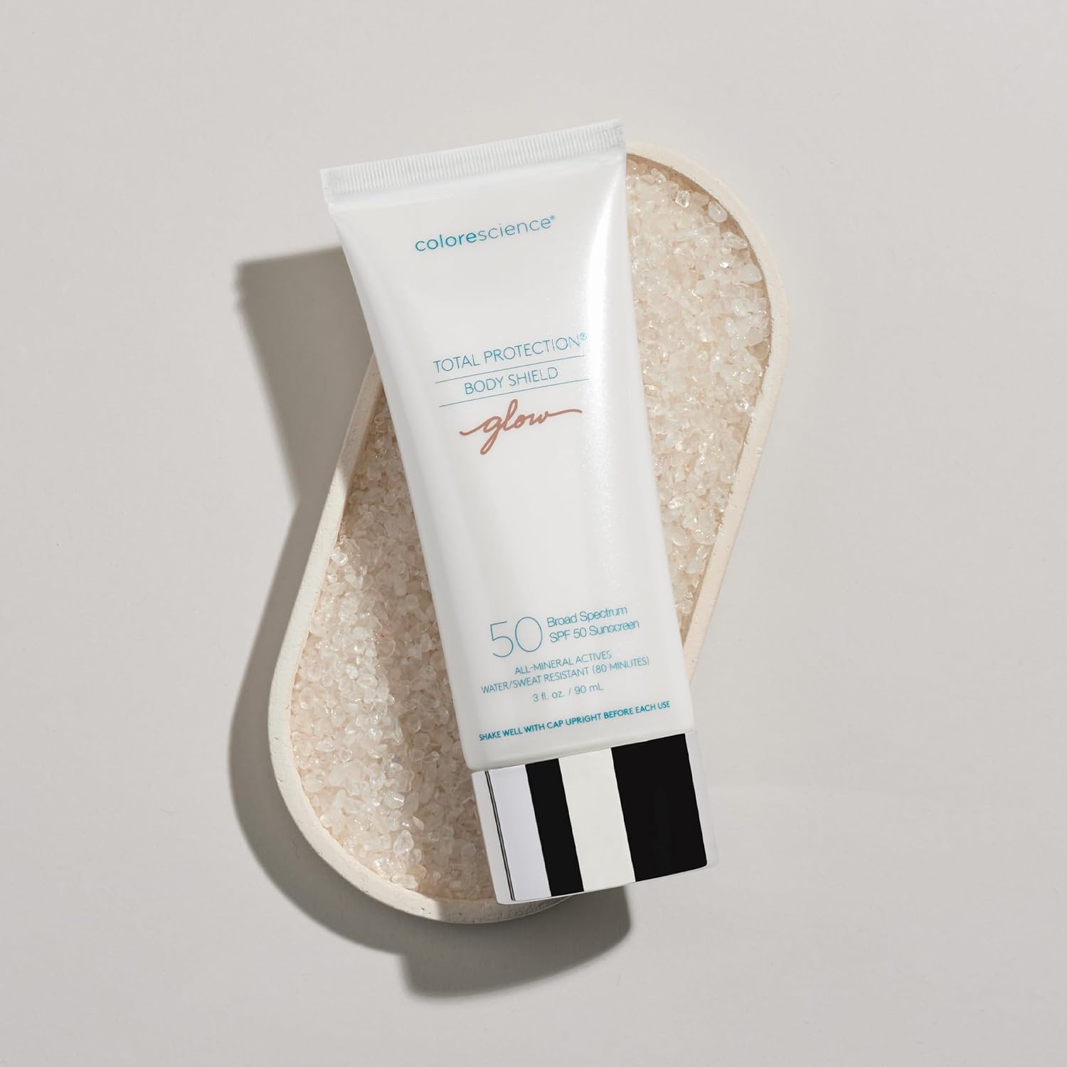 image:imageTotal Protection Body Shield Glow SPF 50 Lightweight Pearlescent Zinc Oxide Formula Environmental Defense Against Blue Light amp Pollution For All Skin Types 3 fl oz
