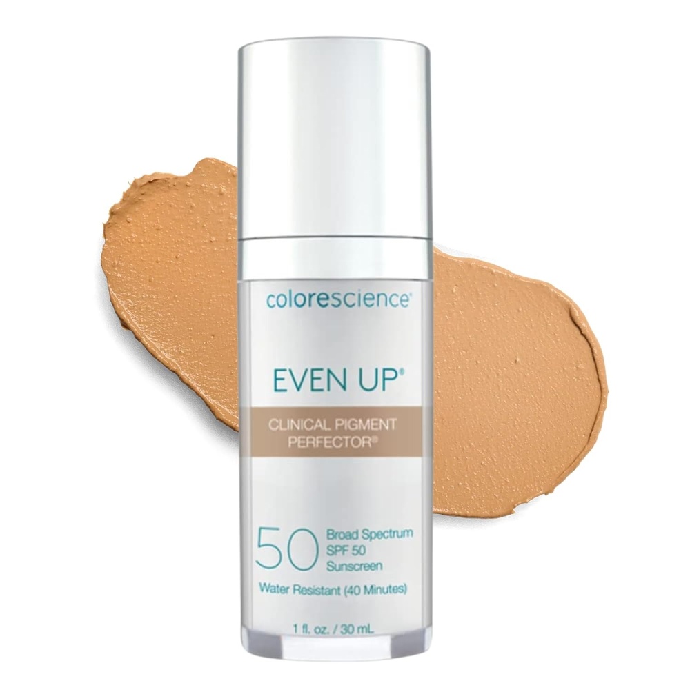 image:imageColorescience Even Up Clinical Pigment Perfector Water Resistant Mineral Facial Sunscreen amp Primer Broad Spectrum 50 SPF UV Skin Protection 1 Fl Oz