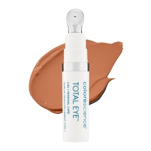 image:imageColorescience Total Eye 3in1 Renewal Therapy SPF 35 Broad Spectrum UVAUVB Clinically Proven Color Correction amp Brightening Cooling Applicator for PuffinessDeep